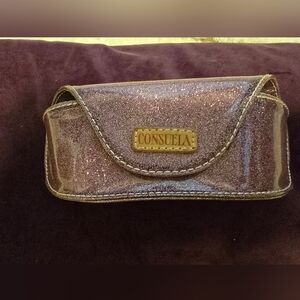 Consuela Lyndz Glitter Sunglass Case. Excellent Used Condition